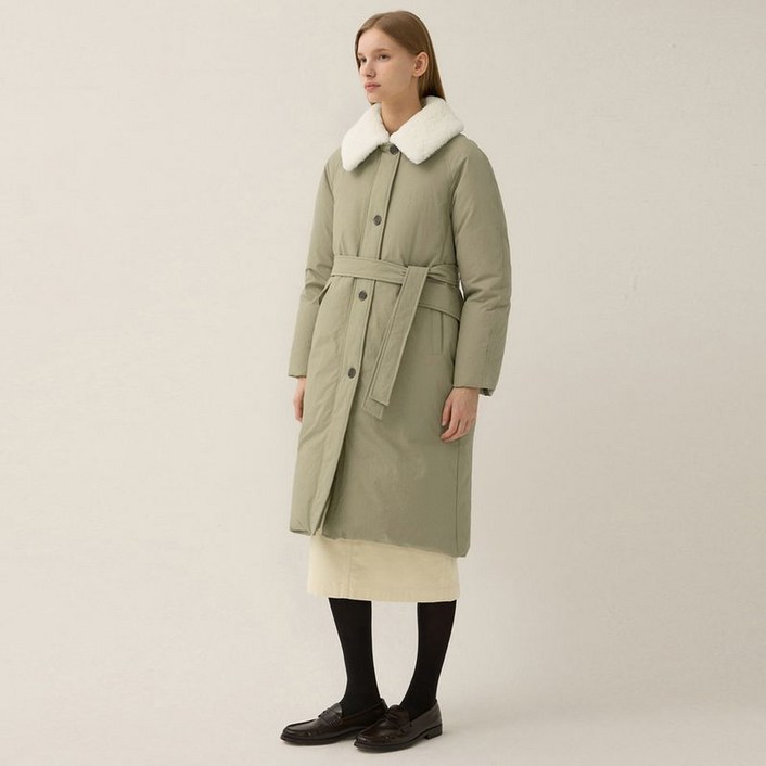 리스트 부클퍼 카라 맥 덕다운 점퍼 TSDJPP82050