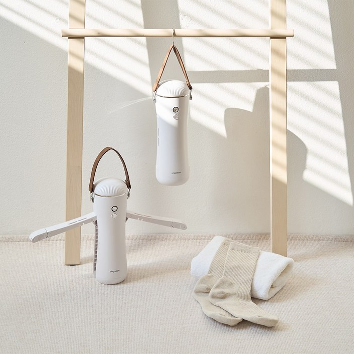 온가담 휴대용 옷 건조기 OGD-LV01-MS21B, OGD-LV01-MS21B, 화이트