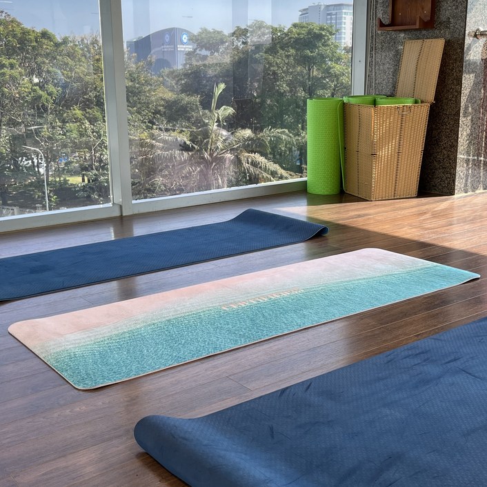 바다 국내산 Certified35 프리미엄 요가 매트 친환경 홈트 논슬립