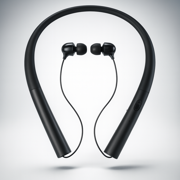 삼성 엘지 호환 넥밴드 목걸이형 블루투스 이어폰