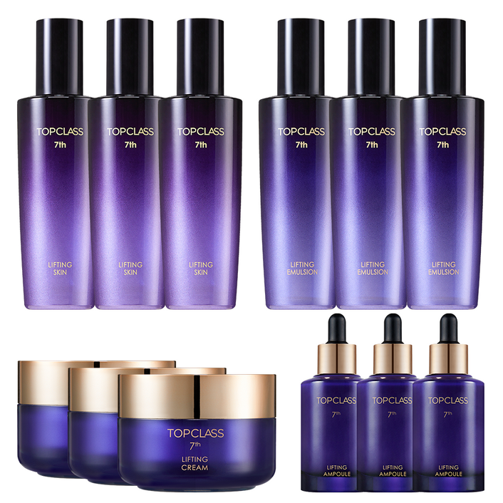 참존 탑클래스 리프팅 듀오 세트 12종스킨3에멀젼3앰플3크림3