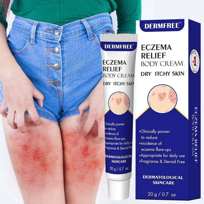 DERMFREE 크림 건조 가려움 진정 보습, 2개, 20g
