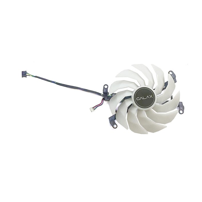 갤럭시 지포스 그래픽 카드용 GPU 선풍기 105MM 4 핀 6 GFY10015H12SPA RTX3070 3060 3060ti 3070 3070ti EX 화이트 카드