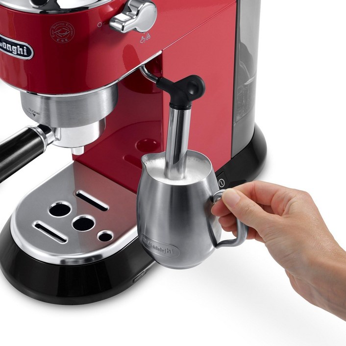 드롱기 델롱기 DeLonghi 에스프레소 카푸치노 메이커 레드 EC680R