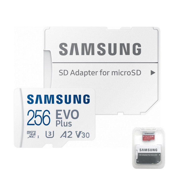 삼성 정품 마이크로 SD카드 대용량 외장 메모리+수납케이스