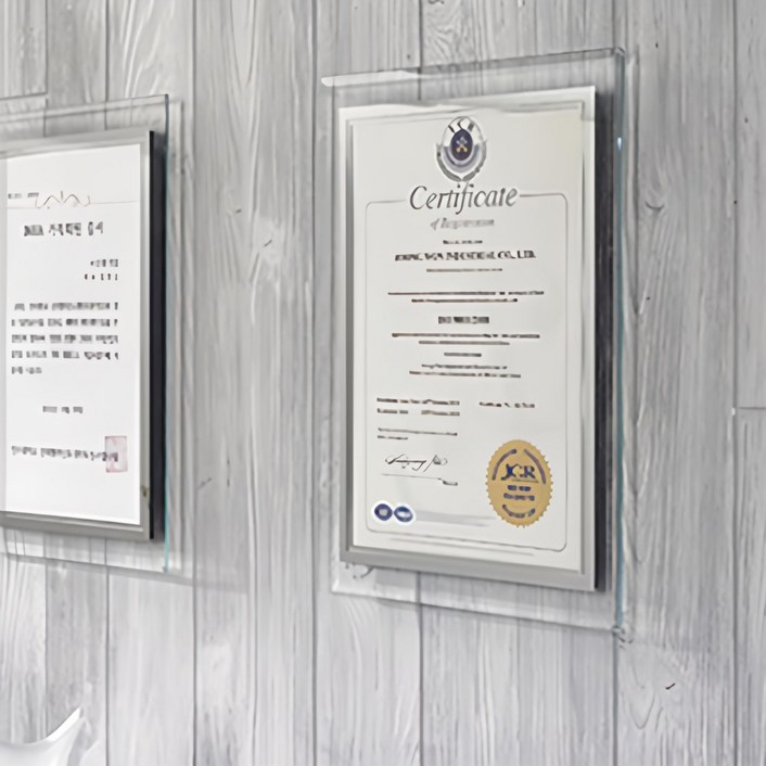 V91 크리스탈형 유리 액자