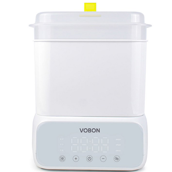보본 맘마 스테인레스 열탕 젖병소독기 VBBS800W, 화이트, VBBS800W