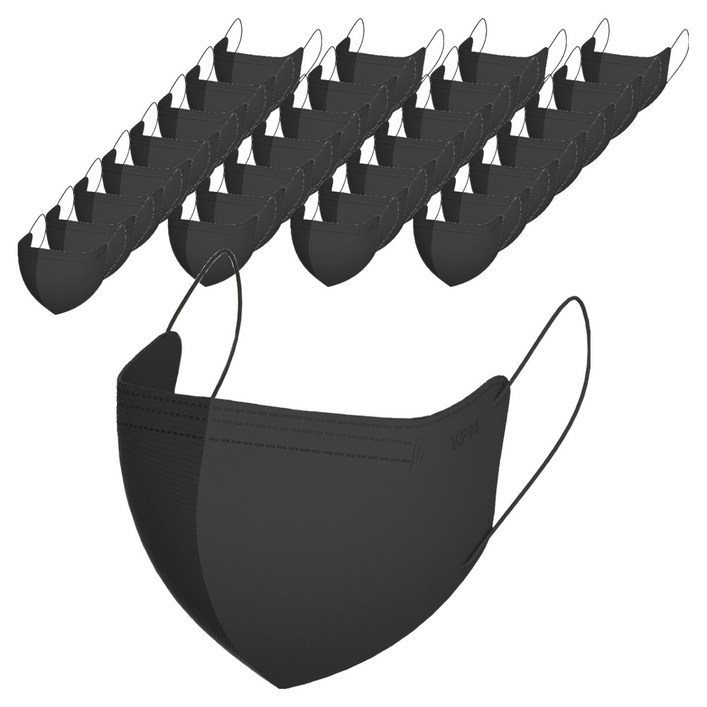 가드데이 KF94 새부리형 황사방역 컬러 마스크 대형