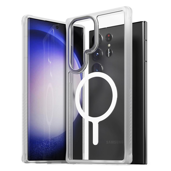 신지모루 ShocK Absorber 맥세이프 M 에어클로 에어가드 범퍼 휴대폰 케이스