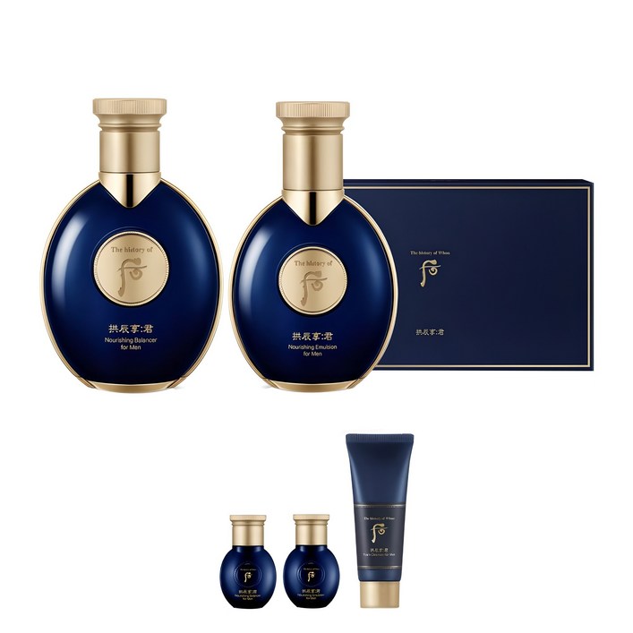 더후 공진향 군 자양 스킨 140ml  로션 100ml  스킨 20ml  로션 20ml  폼 클렌저 40ml