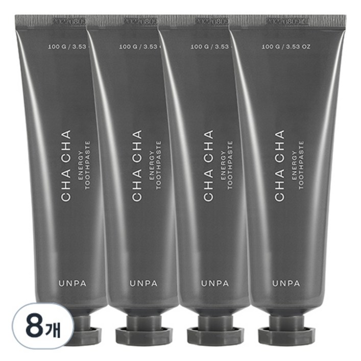 언파 차차 에너지 치약, 100g, 8개