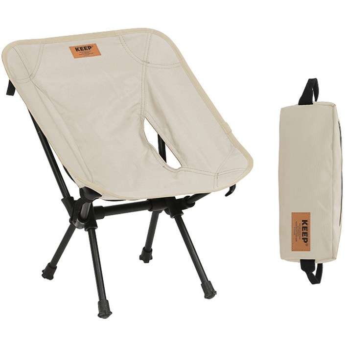 KEEP 미니 경량 접이식 캠핑 의자  전용 가방