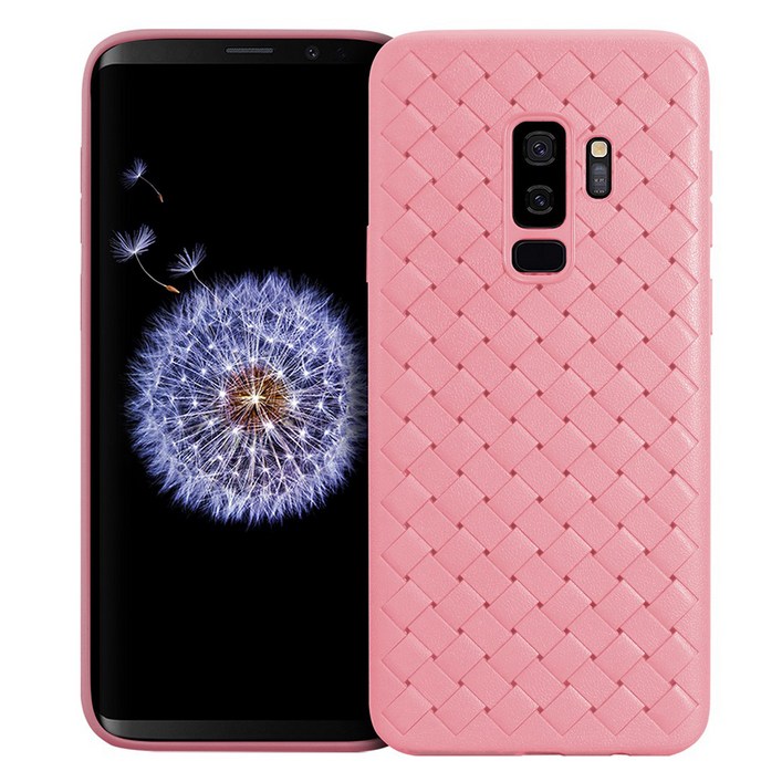 어썸디자인 가죽 텍스처 슬림 젤리 휴대폰 케이스