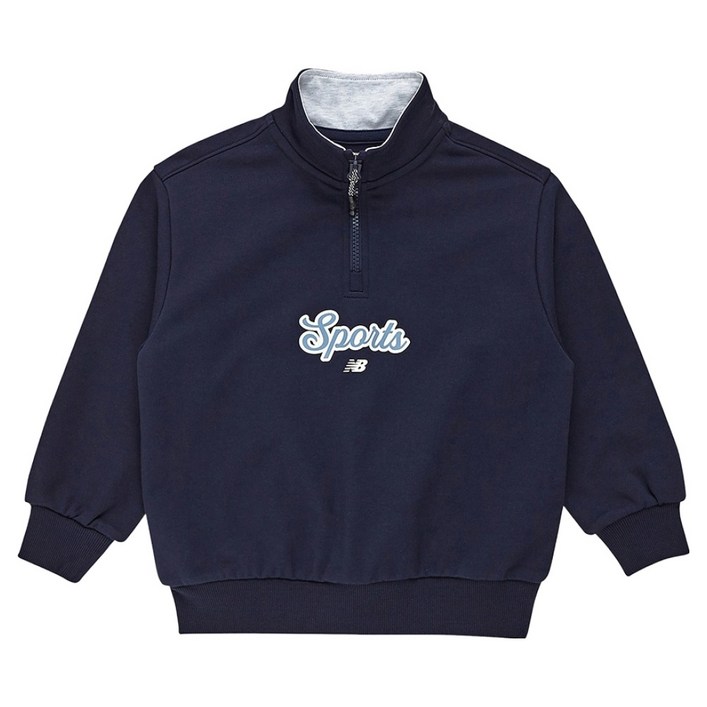 뉴발란스키즈 Draw Your Court 스포츠 반집업 티셔츠