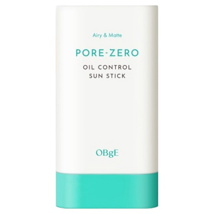 OBge 포어제로 오일 컨트롤 선스틱 SPF50 PA