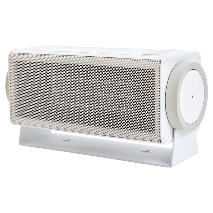 롯데알미늄 PTC 욕실 벽결이 스탠드겸용 전기 온풍기, 화이트, LPTC2000