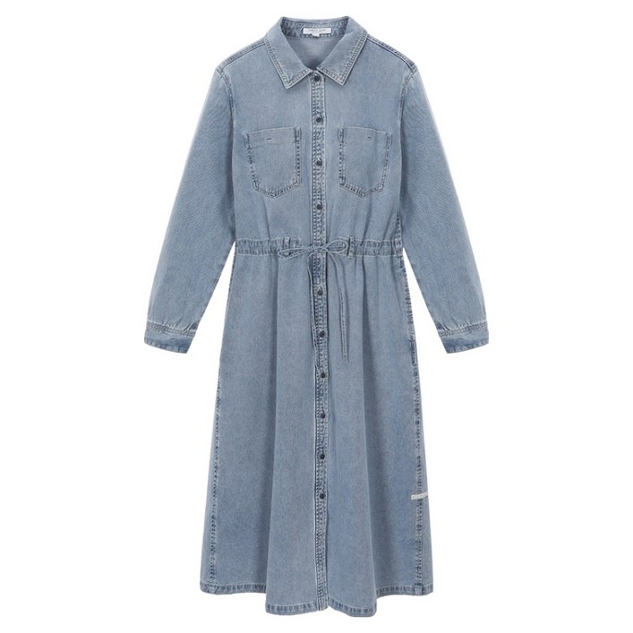 써스데이아일랜드 여성용 미들톤 데님 풀오픈 원피스 T252MOP329W