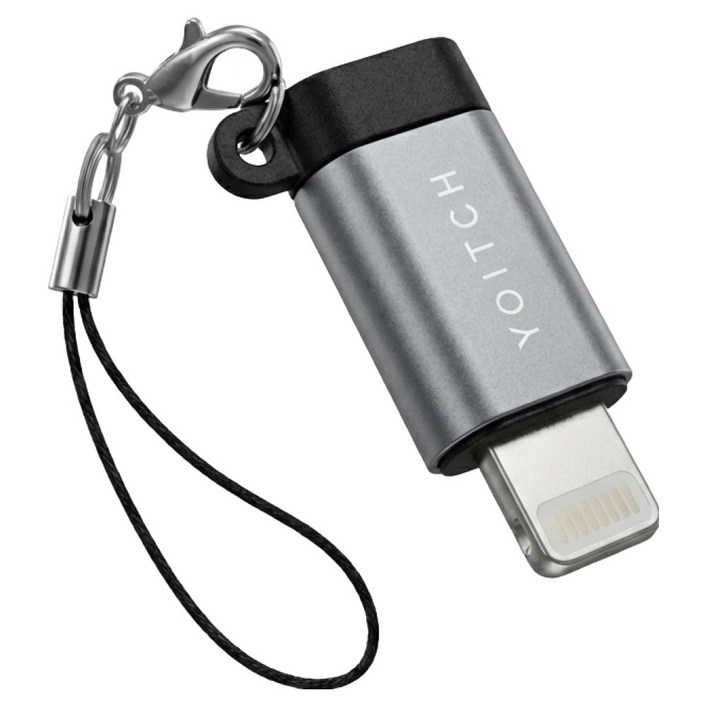 요이치 C타입애플8핀 변환 젠더 스트랩 고리 세트