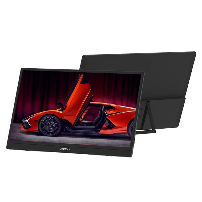 제우스랩 FHD 포터블 모니터 34.4cm