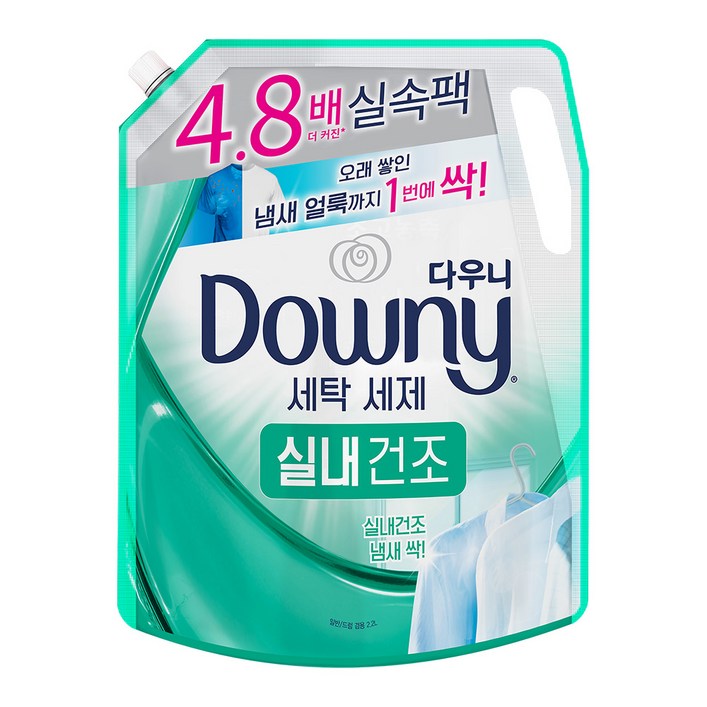 다우니 실내건조 액상세제 리필 자스민향