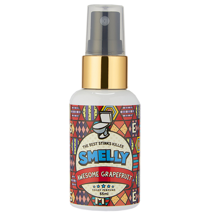 스멜리 화장실용 방향제 어썸 그레이프 프룻, 55ml, 1개, 자몽향