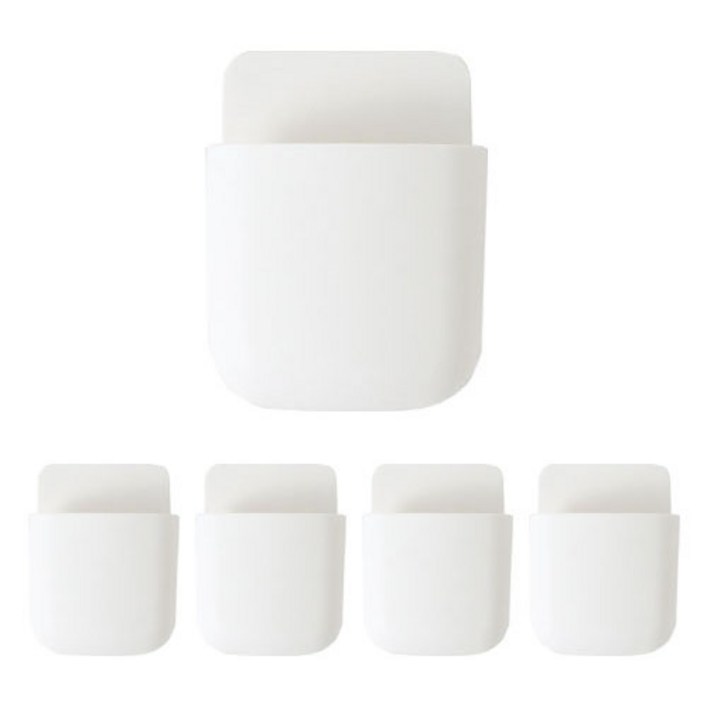 디오셀 무타공 접착식 다용도 리모콘 휴대폰 거치대