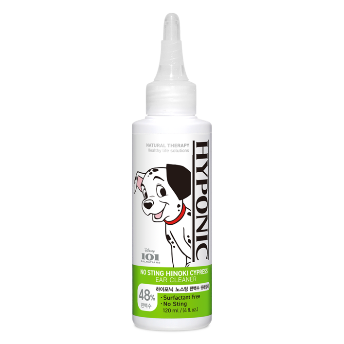 하이포닉 디즈니 에디션 저자극 편백수 귀세정제, 120ml, 1개