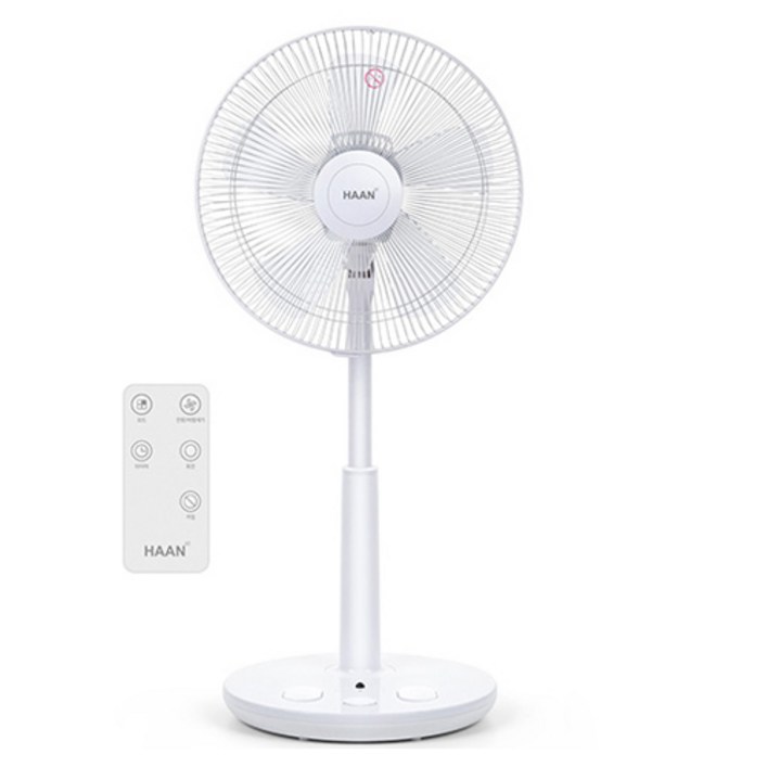 한경희이지라이프 초미세풍 발터치 리모컨 선풍기 HAAN-HDC230