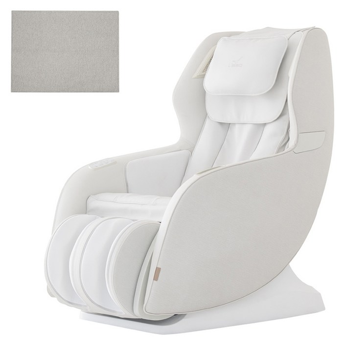 리쏘 벨라3 안마의자  전용 러그 세트 방문설치, LSB2900, 화이트  그레이