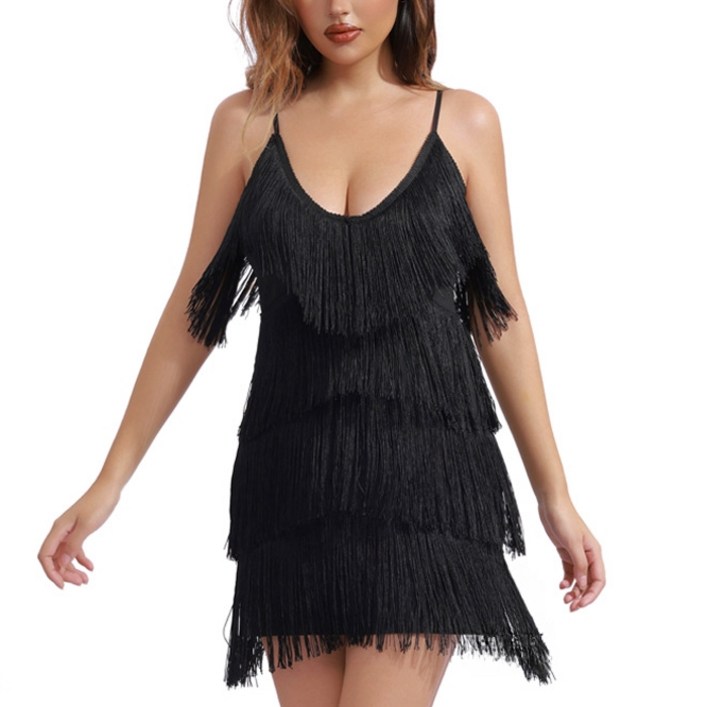 마켓피아 여성용 무대 벨리 댄스의상 나시 원피스