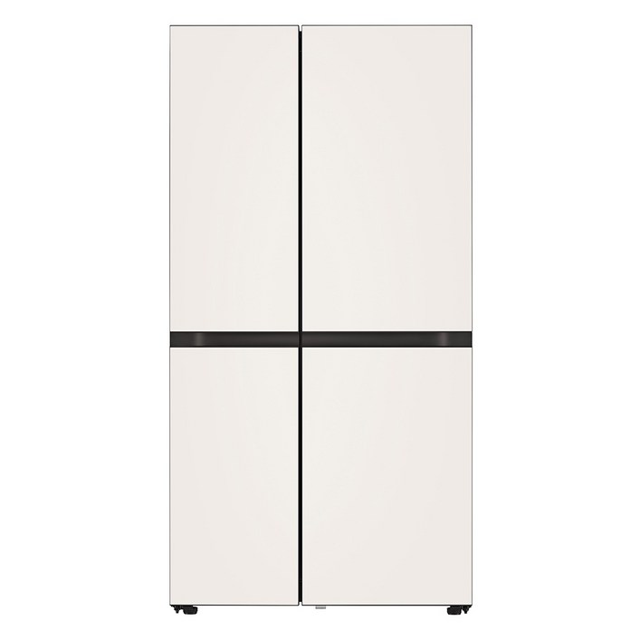 LG전자 디오스 오브제컬렉션 양문형 냉장고 글라스 832L 방문설치