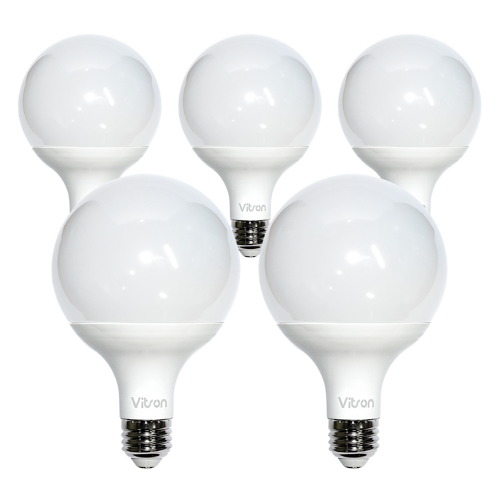 비츠온 원하 볼구 G95 LED 전구 12W 화이트 롱타입
