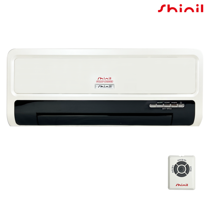 신일 벽걸이형 PTC히터 온풍기 전기온풍기 벽걸이 리모컨 벽걸이히터