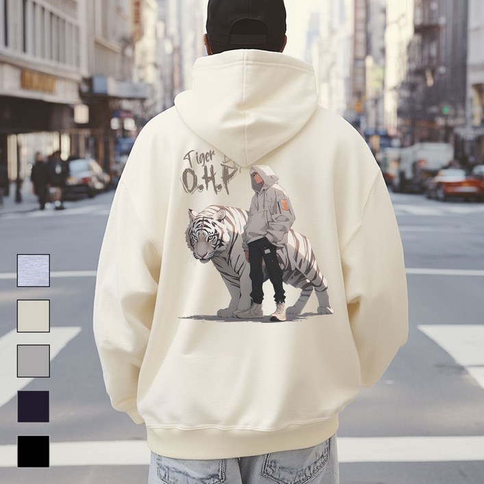 OHP 작품을 입는다 오버핏 헤비 후드 Best 4