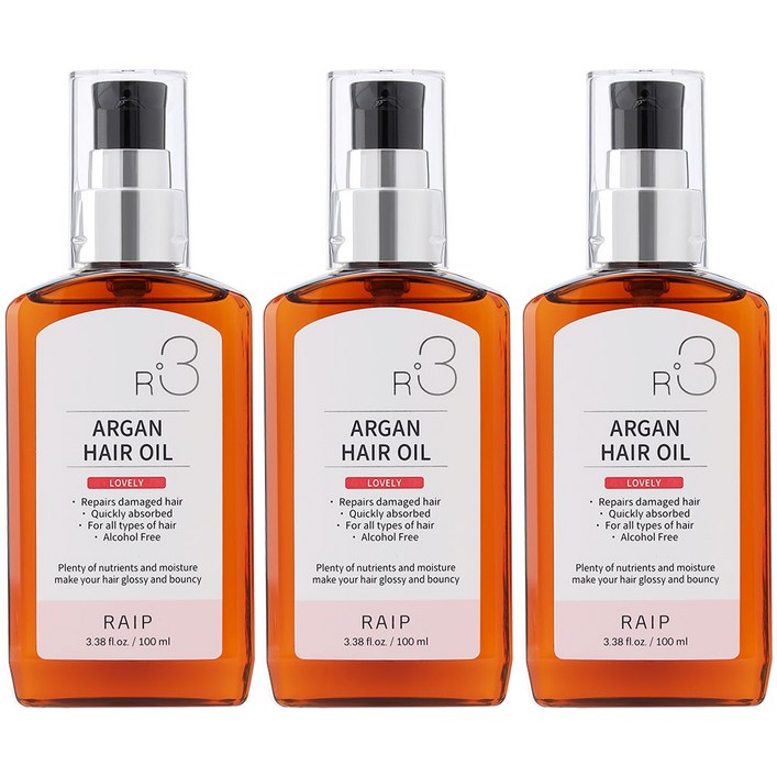 라입 R3 아르간 헤어오일 러블리
