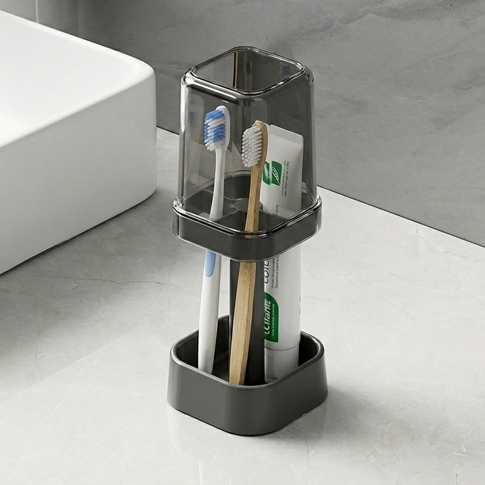 에비노 다기능 위생적인 칫솔 관리 거치대