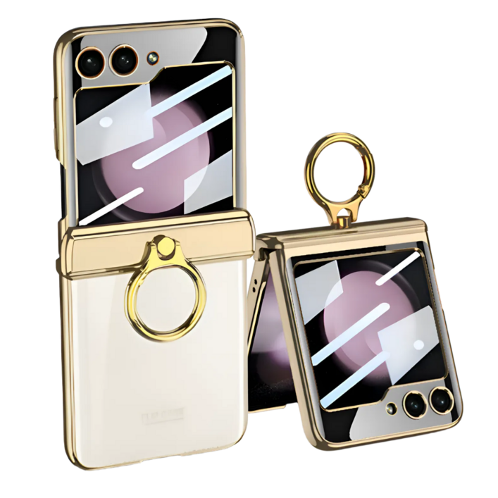 마그5 K.J.C Z플립5 초슬림 투명 풀커버 케이스