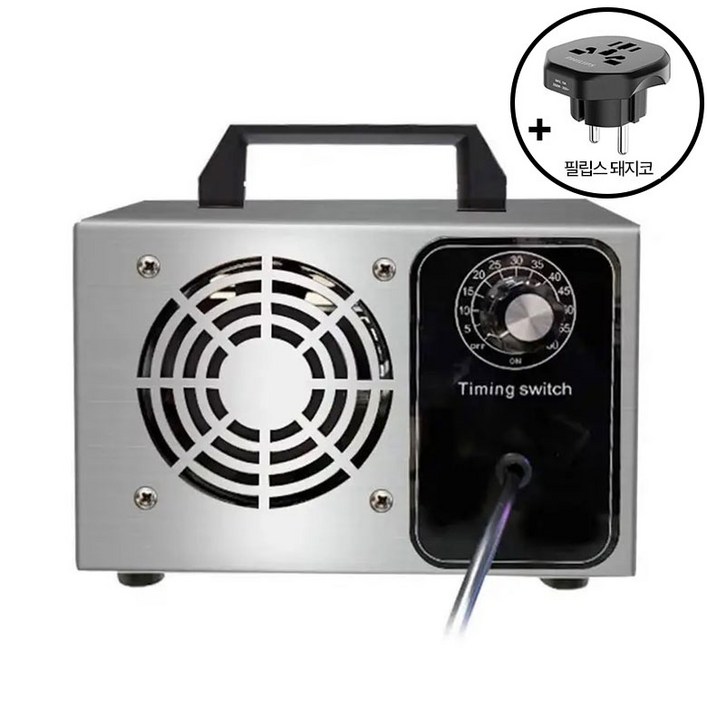 블루파인 오존발생기 타이머 오존살균기 오존기 220V 가정용 냄새제거 오존생성기 매장용 필립스돼지코포함