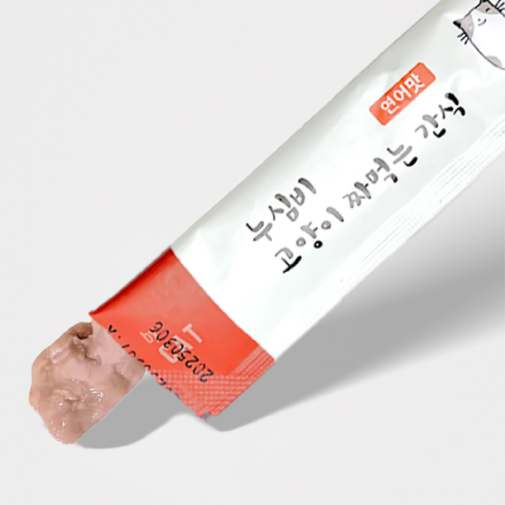 누심비 고양이 간식 15g 대용량 길고양이 100개 대용량, 연어맛, 15g, 100개 누심비 고양이 간식 15g 대용량 길고양이 100개 대용량, 연어맛, 15g, 100개