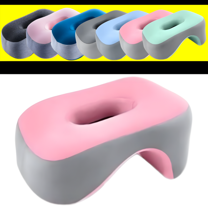 Gy표 엎드려자는 독서실베개 공부쿠션 사무실 낮잠베개, 아이스 핑크