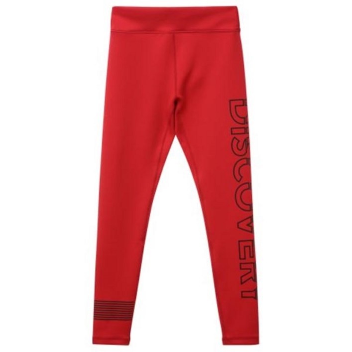 디스커버리 익스페디션 여성 그라데이션 빅로고 레깅스팬츠 DWLG42841RD 하의