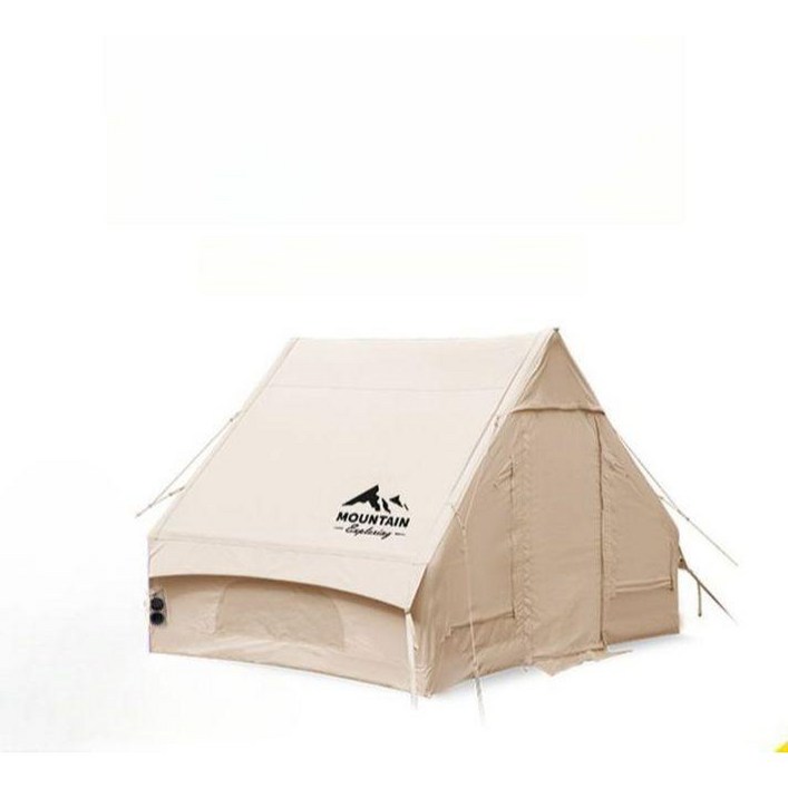 자동 풍선 텐트 야외 캠핑 코튼 휴대용 접이식 오두막 방수 두꺼운 하룻밤 장비에 대한 산, 면 6.3M  기본 패키지  완전 자동 풍선 업그레이드