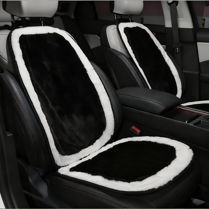 더빌리언 자동차 겨울용 시트커버 차량용 시트 등받이 방석