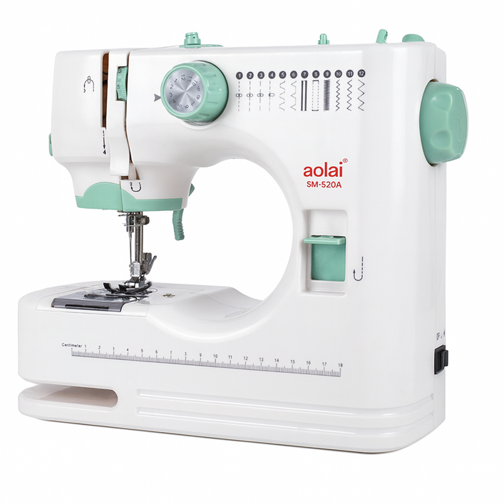 이지루프 간편한 공업용 재봉틀 가정용 휴대용 멀티 미니 미싱기 두꺼운 오버록 미싱, 재봉틀 선물세트