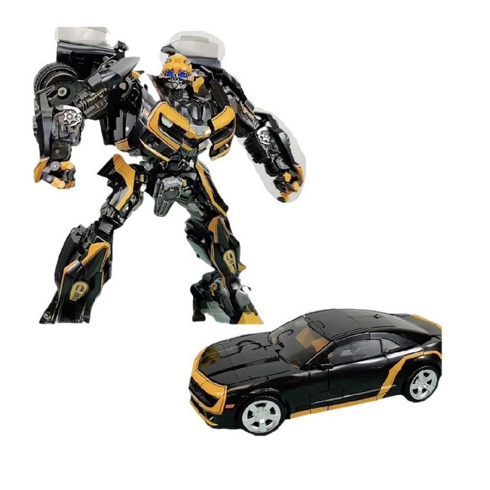범블비 트랜스포머 변신로봇 자동차 장난감 피규어, BB02  블랙 에디션