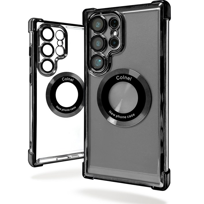 갤럭시 맥세이프 풀커버 마그네틱 투명 케이스