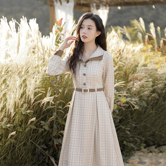 만씬 롱 원피스형 선녀 스커트