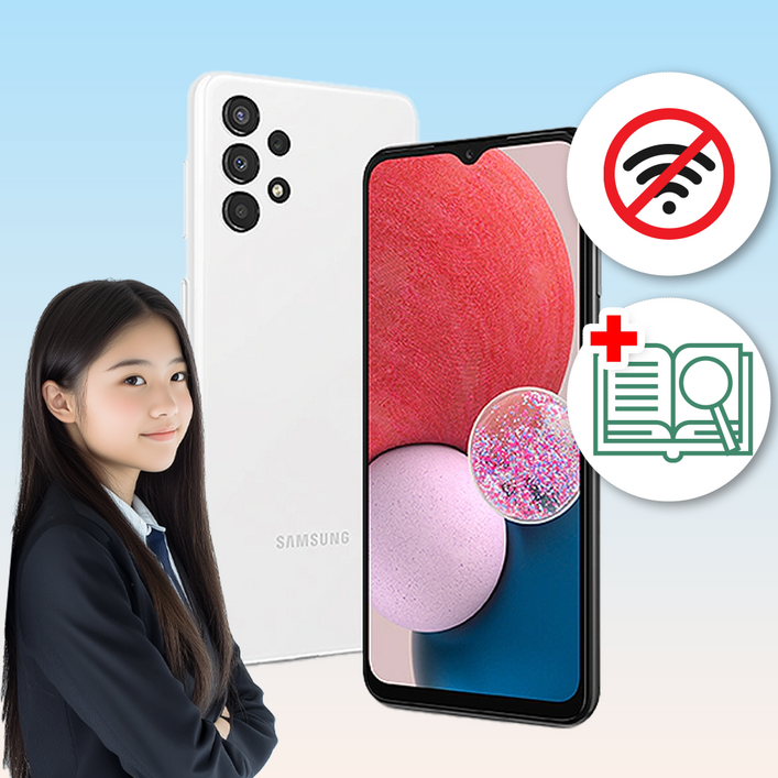 자급제 삼성 공신폰 새제품 갤럭시 SM-A135N 공부폰 학생폰 키즈 우등생폰