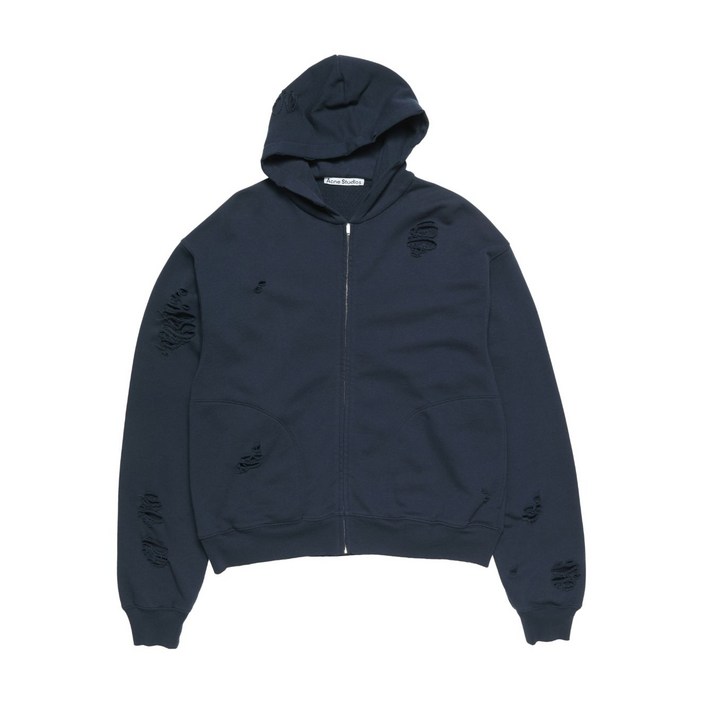 아크네 스튜디오 디스트레스드 디테일 후디