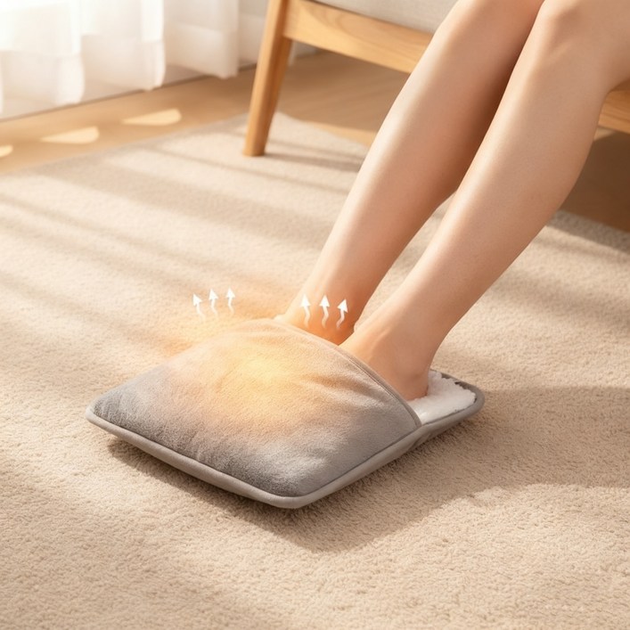 상덕 발온열기 USB 휴대용 겨울 가정용 다기능 전기 온열 발난로